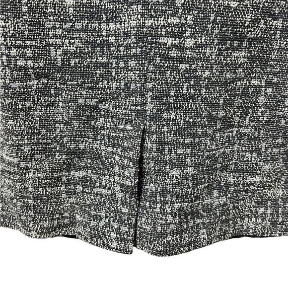MM Lafleur Lydia Boucle Twisted Strap Tweed Knit Sheath Dress Gray Size +1 NWT - Picture 10 of 14